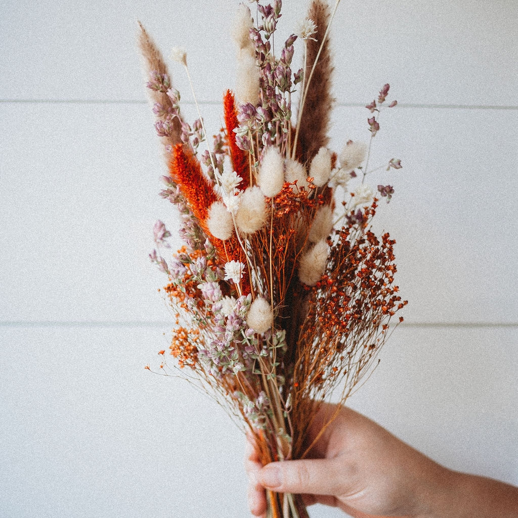 Woodland Peri Dried Flower Bouquet