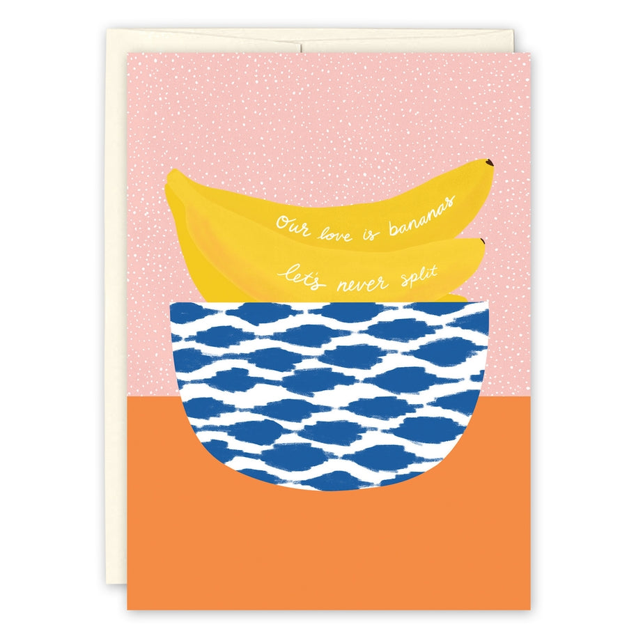 Bananas Anniversary Card