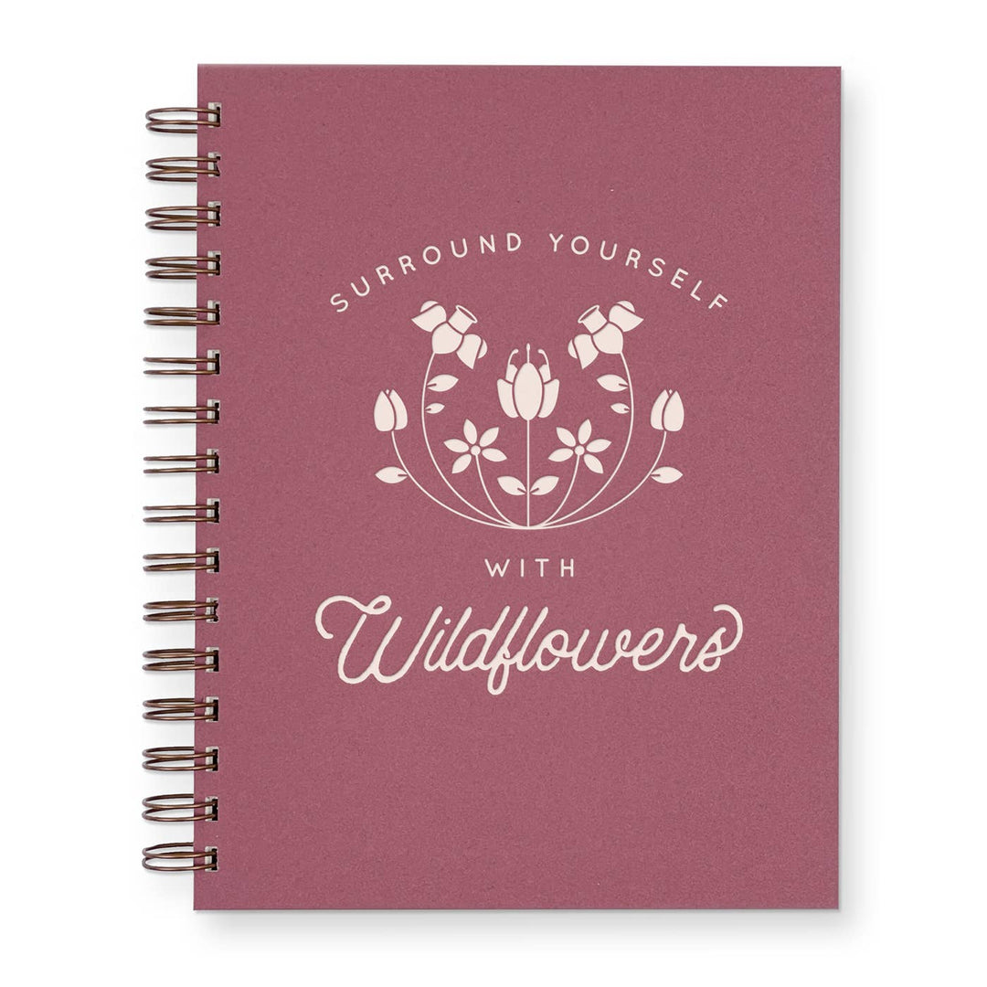 Wildflowers Journal : Lined Notebook