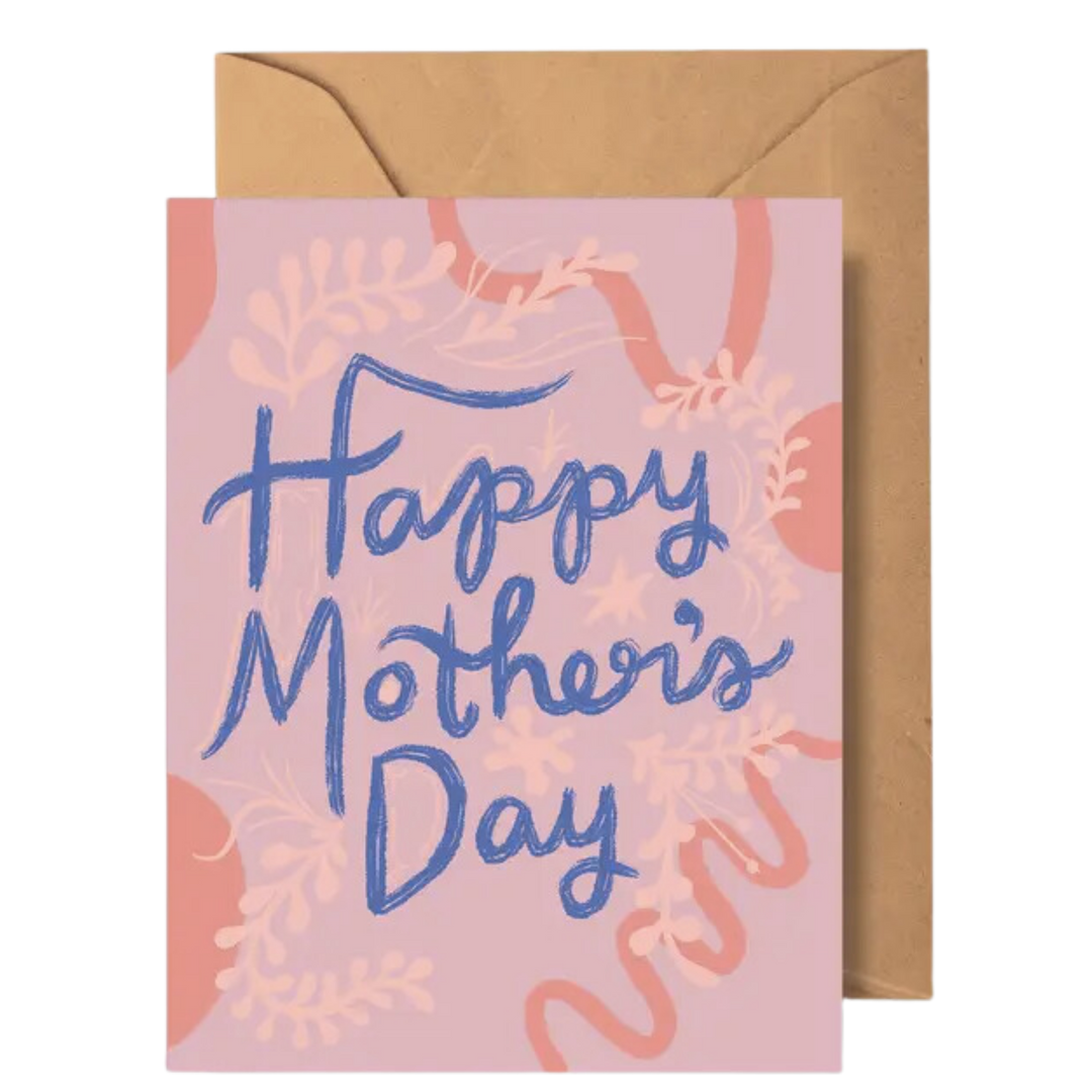 Happy Mother's Day Retro Greeting Card