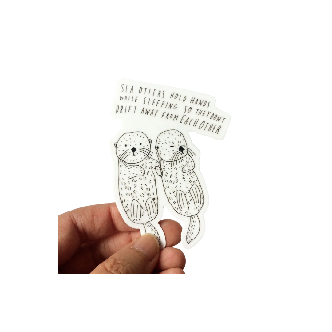 Sea Otter Sticker
