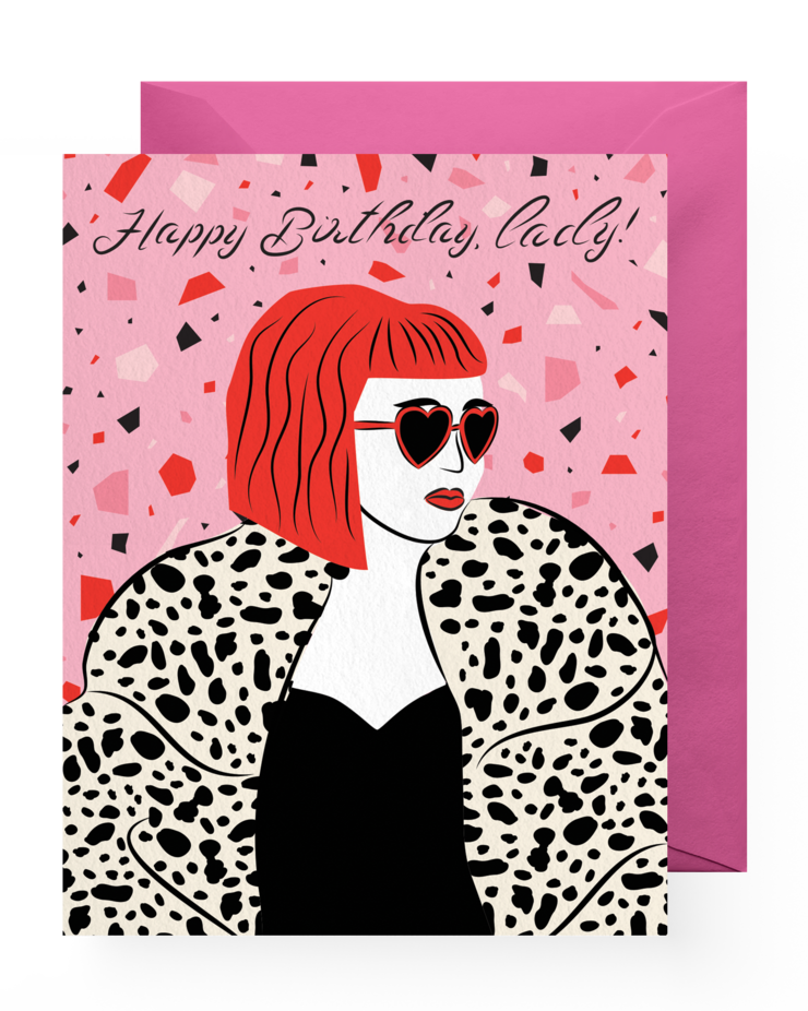 Birthday Lady Card