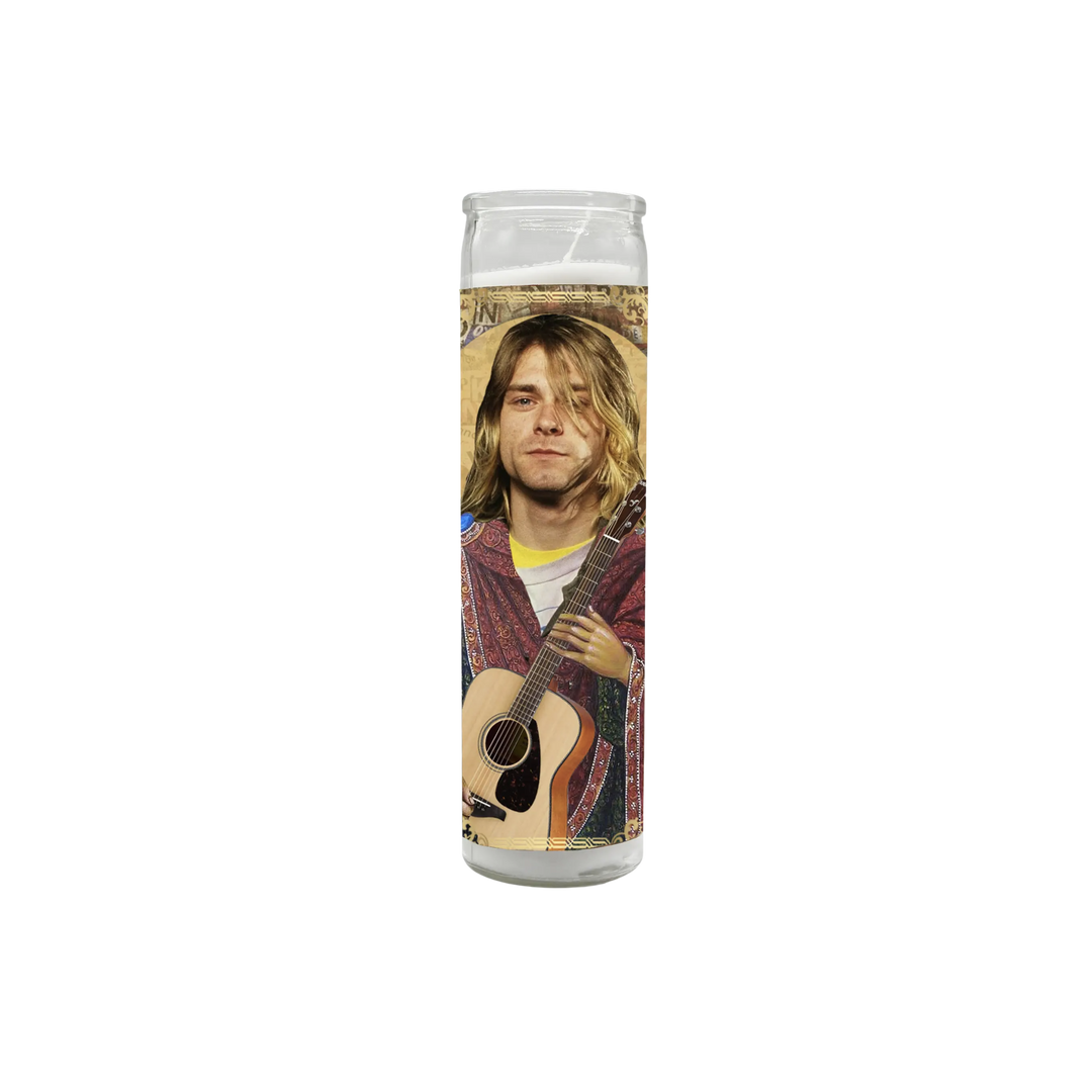 Saint of Teen Spirit (Kurt Cobain) Candle