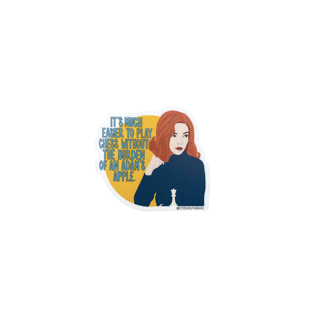 Queen's Gambit Sticker