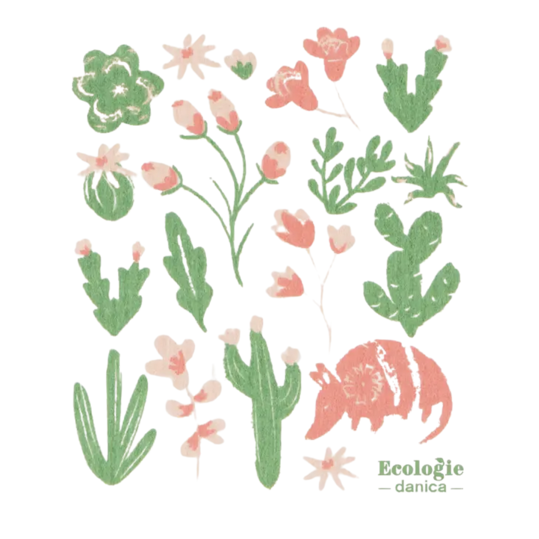 .Armadillos Swedish Dishcloth