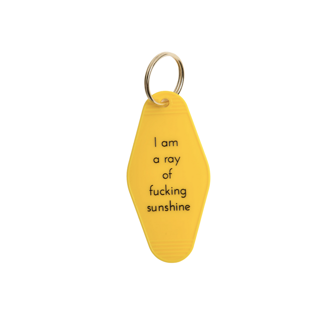 I Am a Ray of Fucking Sunshine Keytag