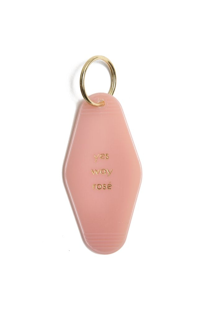 Yes Way Rosé Motel Keytag