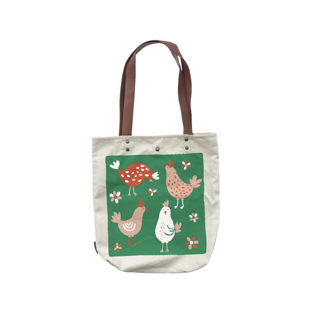 Chicken Field Tote