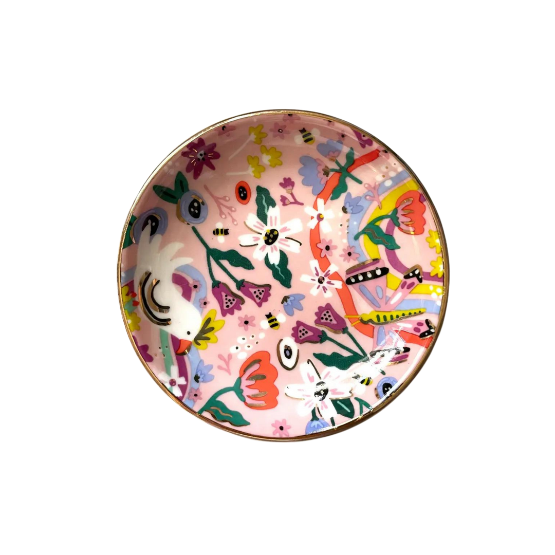 Butterfly Garden Trinket Dish