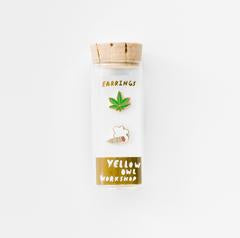 Weed Earrings