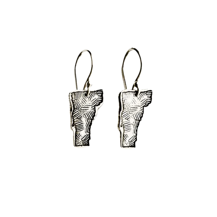 Tiny Silver Vermont Earrings