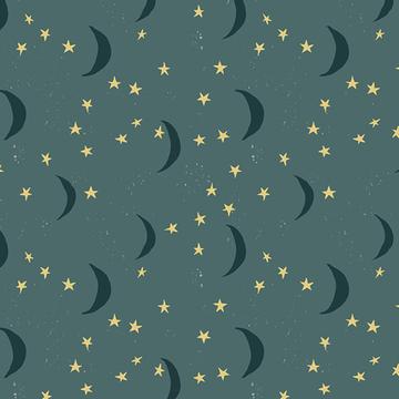Organic Cotton Infinity Scarf - Blue Moon