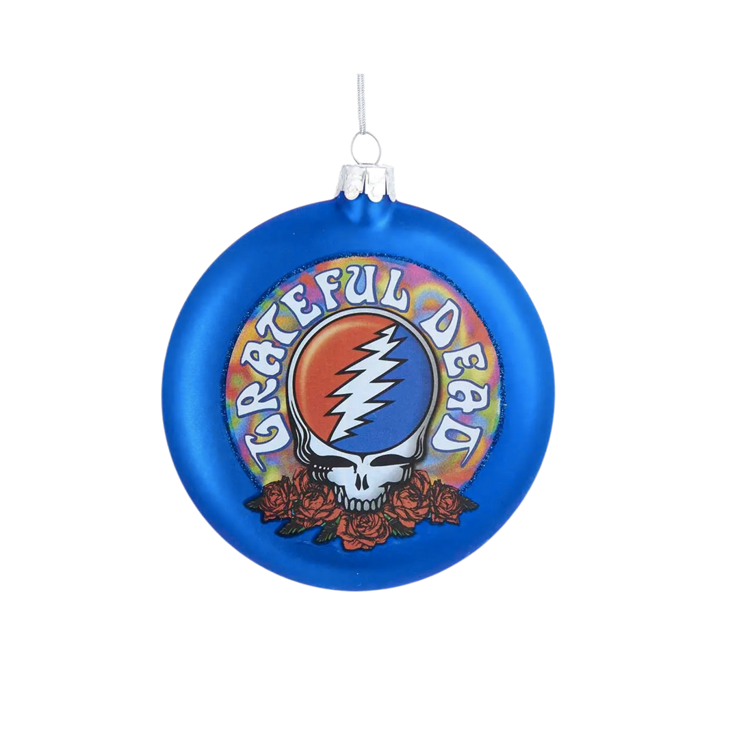 100MM Glass Grateful Dead Disc