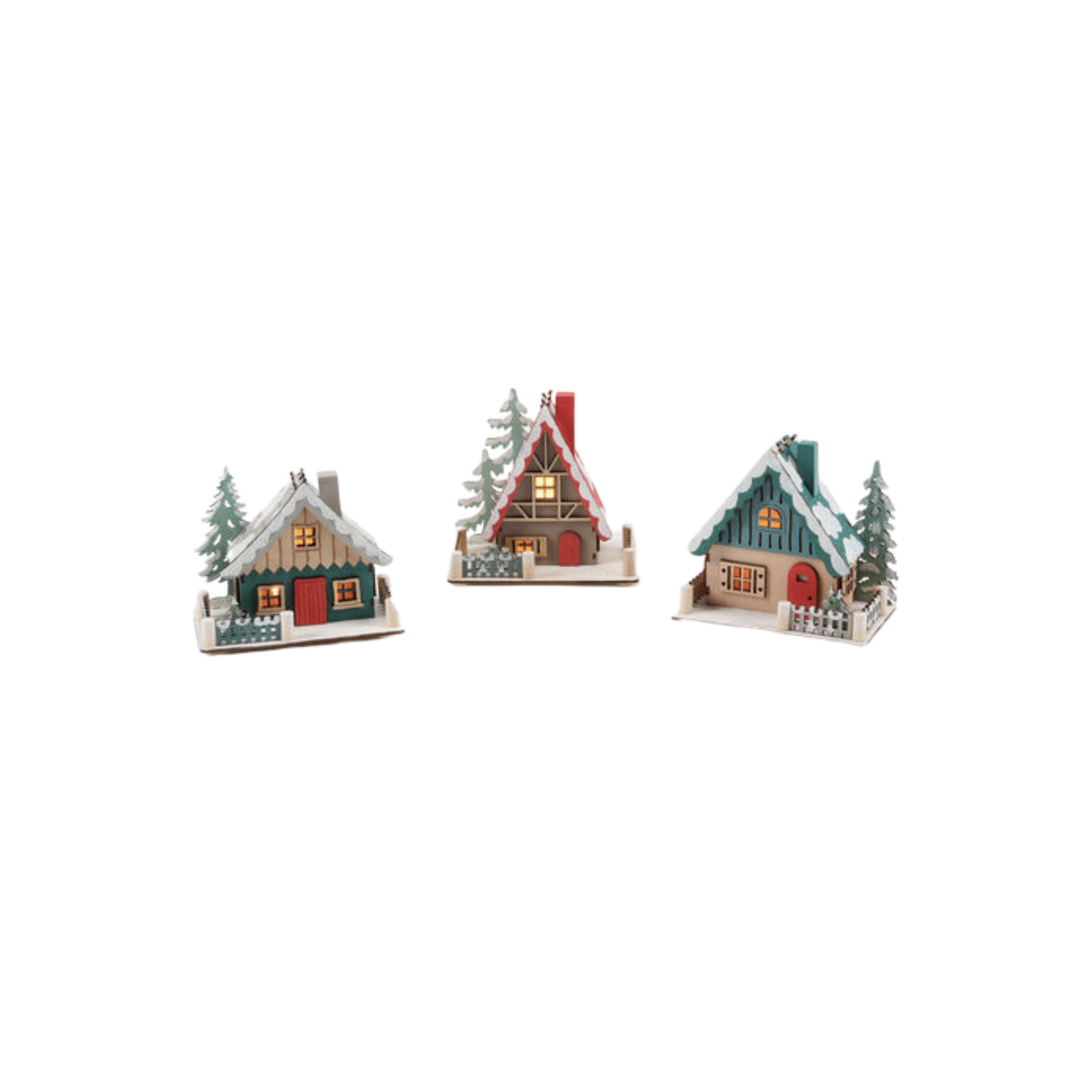 Little Wooden Ski Lodge