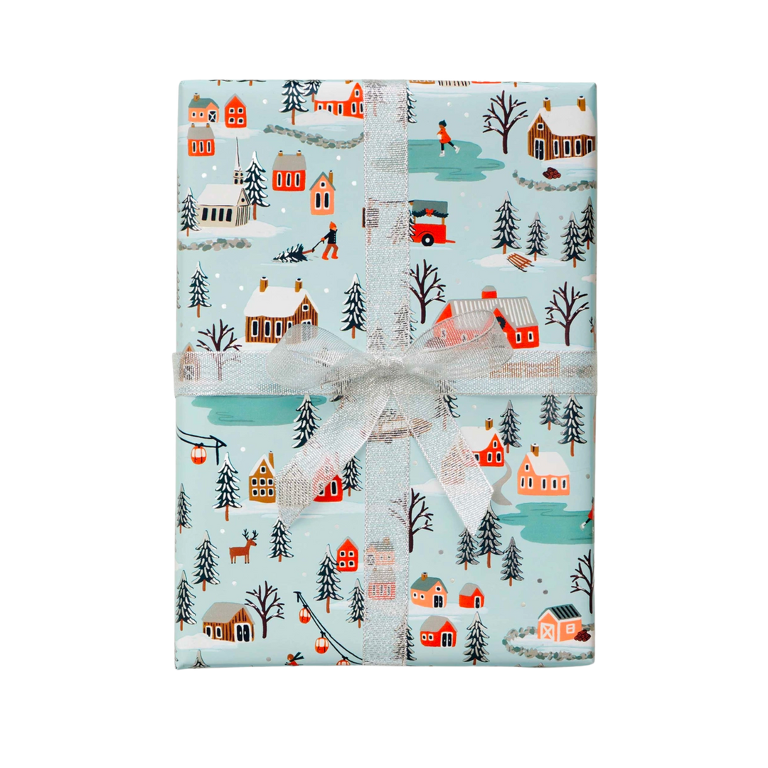 Holiday Village Continuous Wrapping Roll