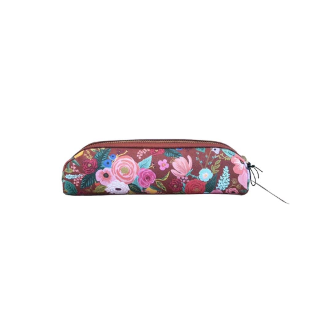 Garden Party Long Cosmetic Pouch