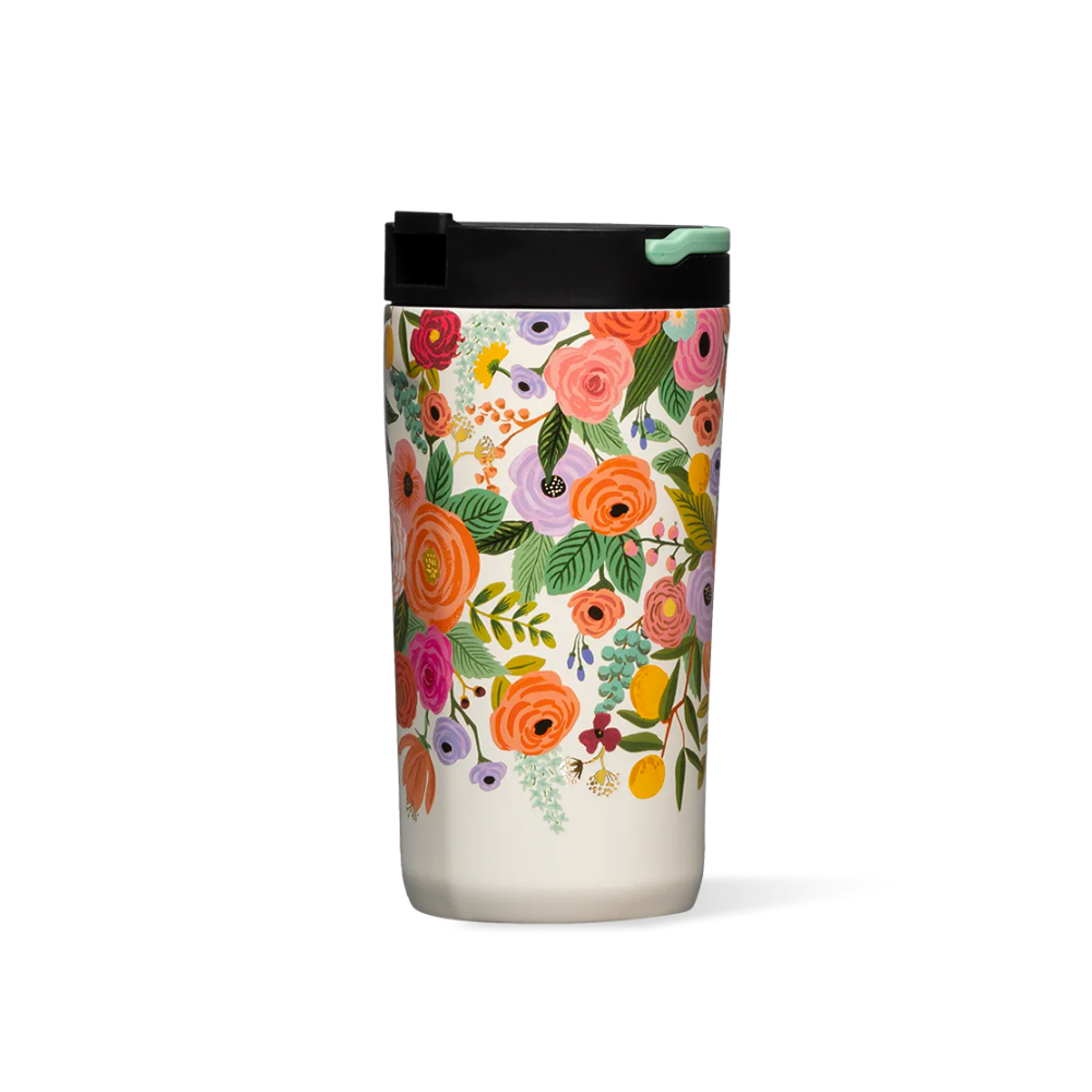 Corkcicle Stemless - Rifle Paper Co. - Cream Lively Floral - 12oz.