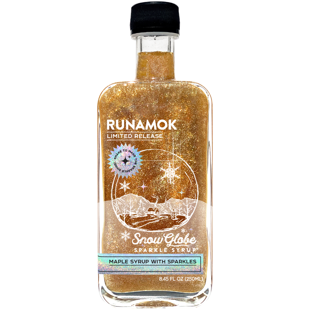 Snow Globe Sparkle Maple Syrup