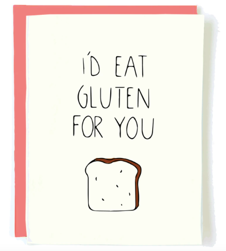 Gluten card