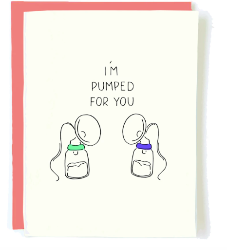 Pumped For You Card