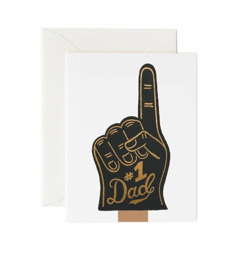 #1 Dad Card