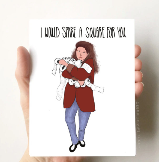 I Would Spare a Square Card