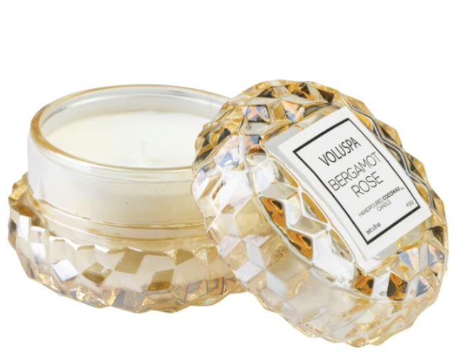 Bergamot Rose Macaron Candle