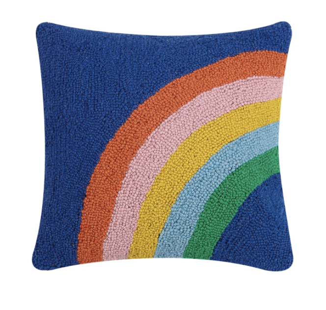 Rainbow Hook Pillow