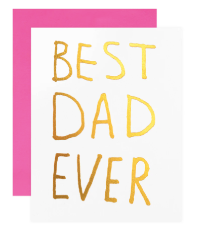 Best Dad Ever Father's Day Card