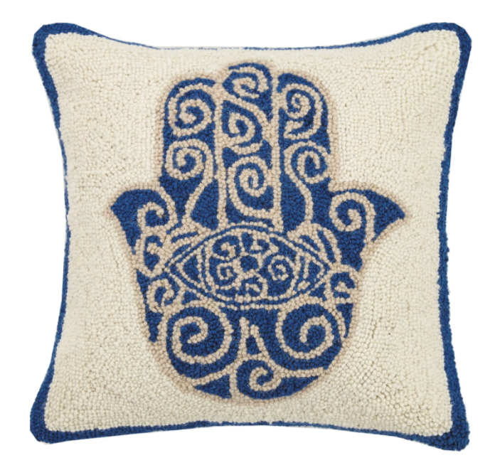 Hamsa Hook Pillow