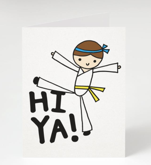 Hi Ya! Greeting Card
