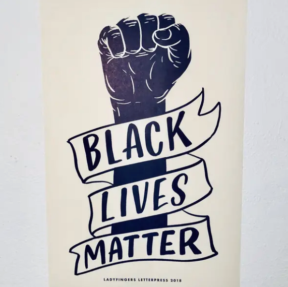 Black Lives Matter Protest Poster
