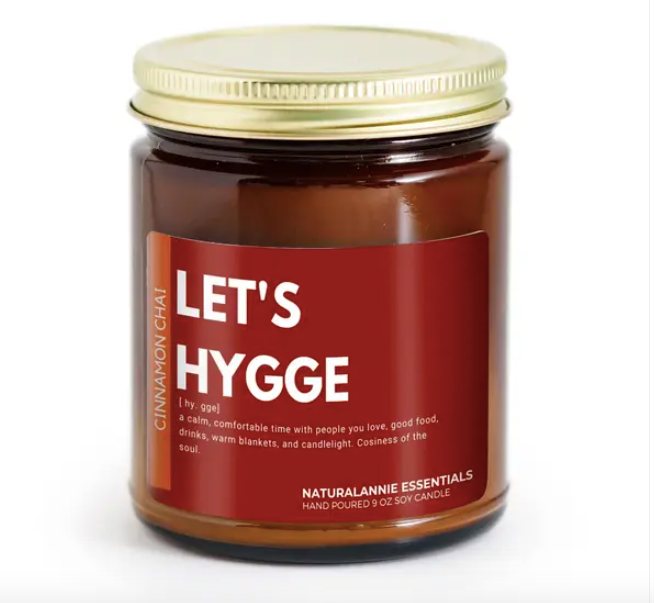 Let's Hygge Soy Candle - Cinnamon Chai