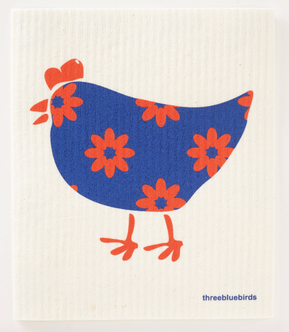 Lucille Chicken Swedish Dishcloth