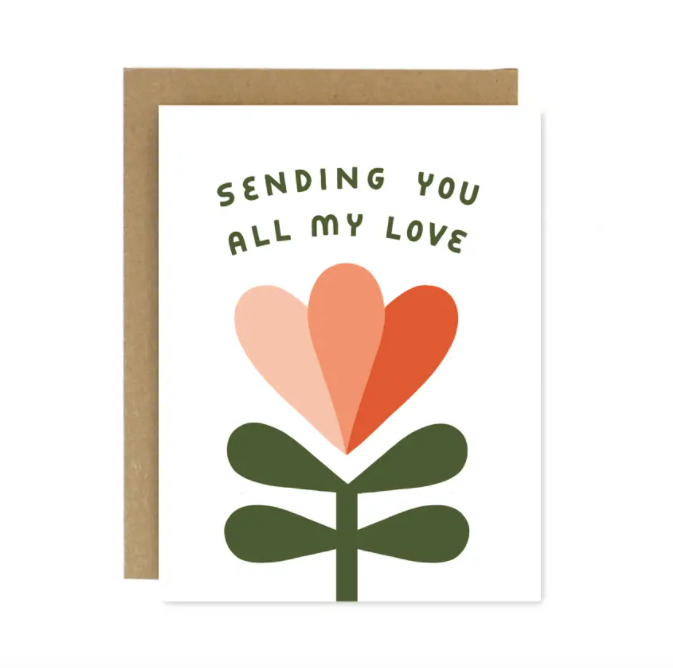 All My Love Card