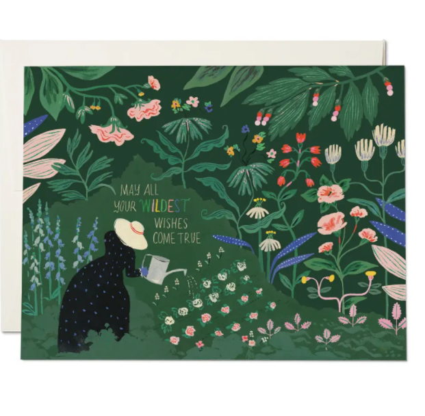 Garden Wishes Greeting Card