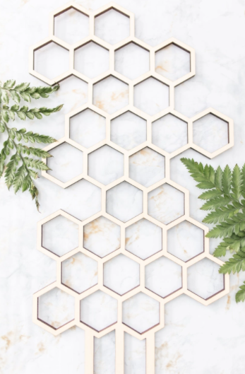 18.5" Honeycomb Plant Trellis Stakes