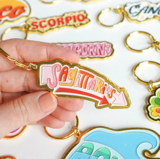 Zodiac Keychain