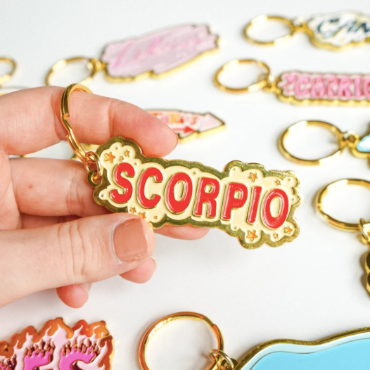 Zodiac Keychain