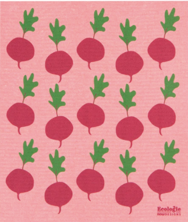Radishes Swedish Towel
