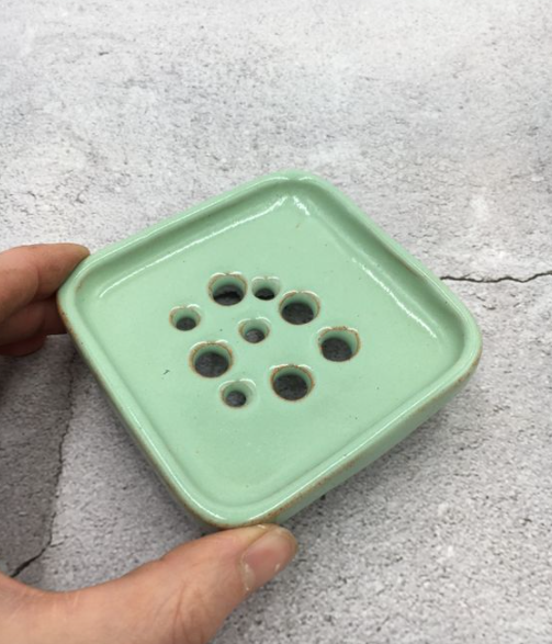 Ceramic Square Soap Dish