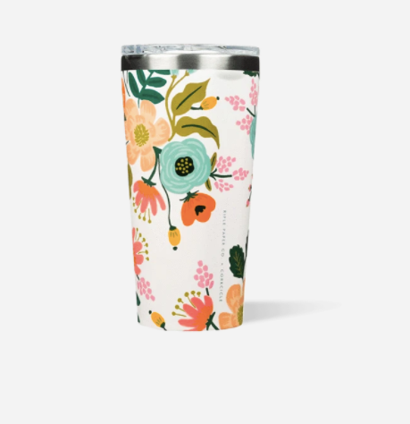 16oz Rifle Paper Co x Corkcicle Lively Floral Tumbler