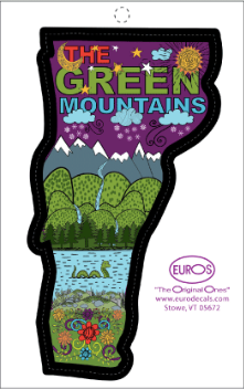 VT Green Mountains Decal