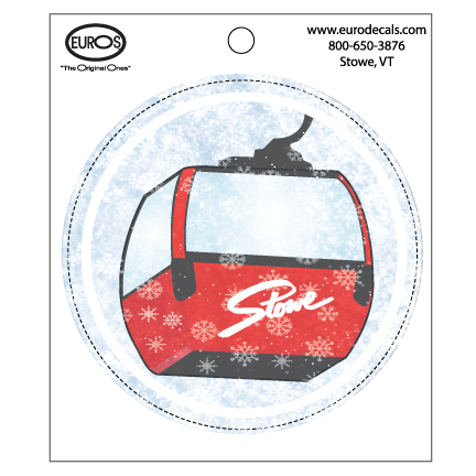 Stowe Gondola Sticker
