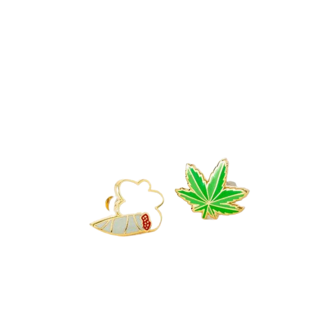 Weed Earrings