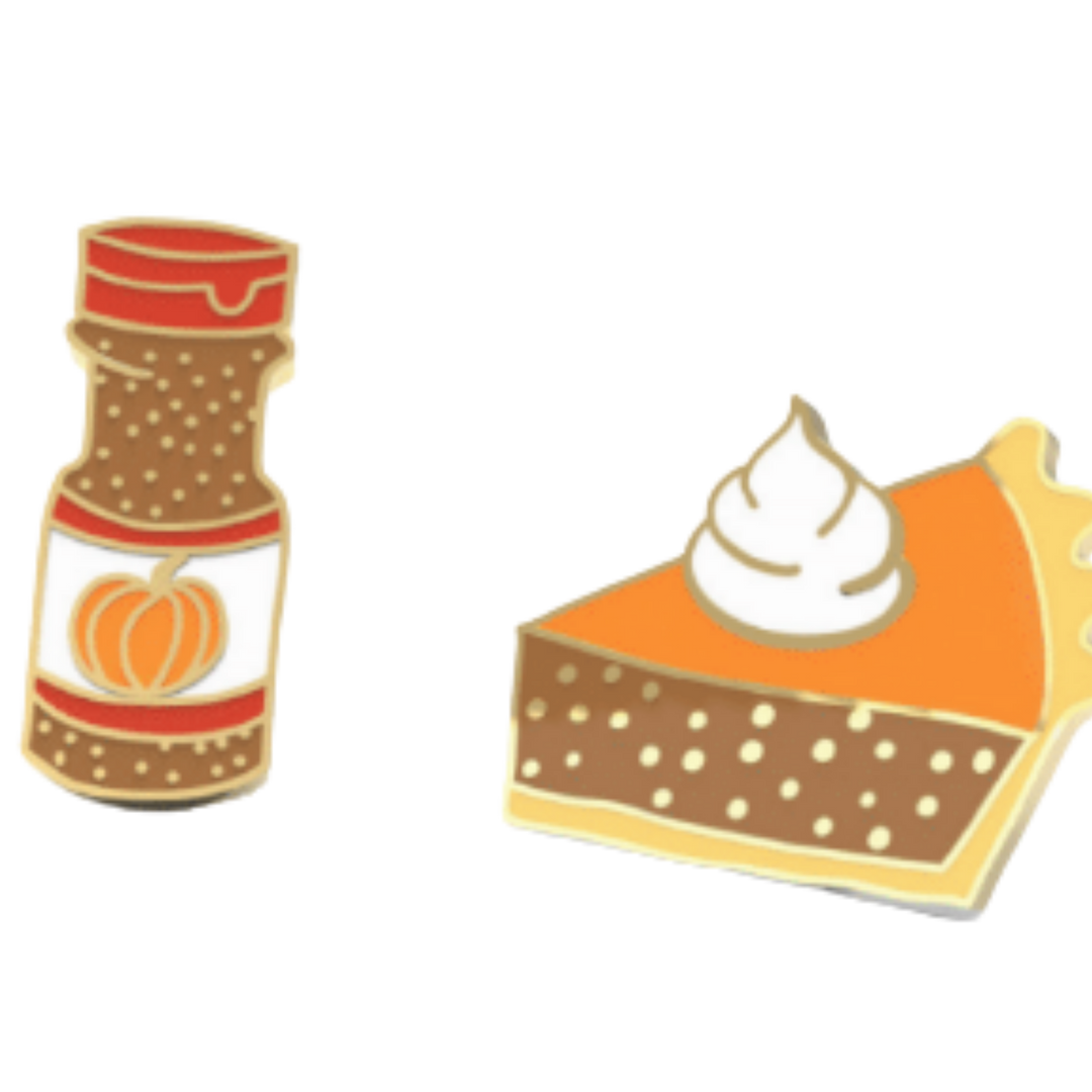 Pumpkin Spice Post Earrings