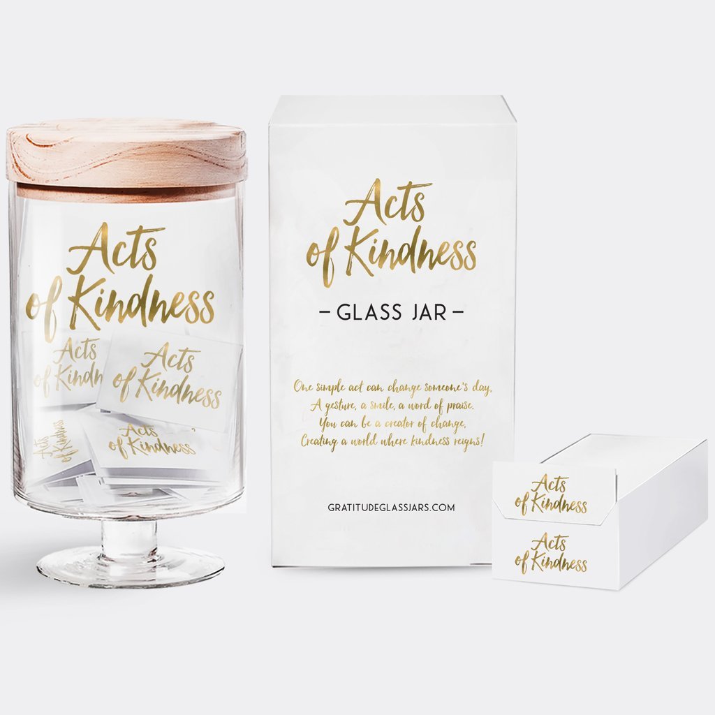 Acts of Kindness Glass Jar