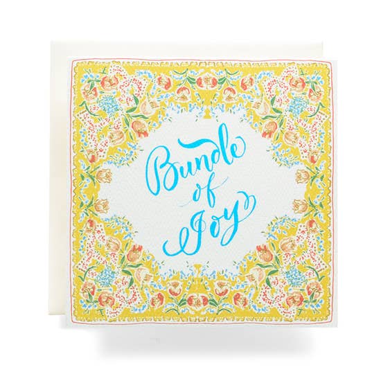 Handkerchief Bundle of Joy Card