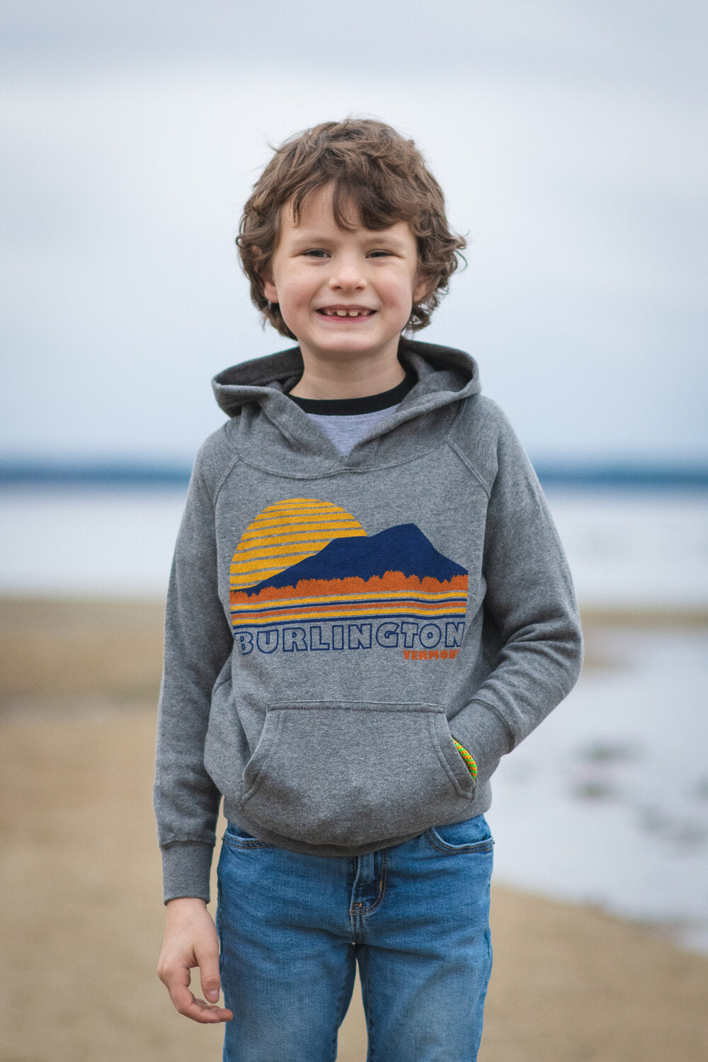 Youth Burlington Vermont Hoodie