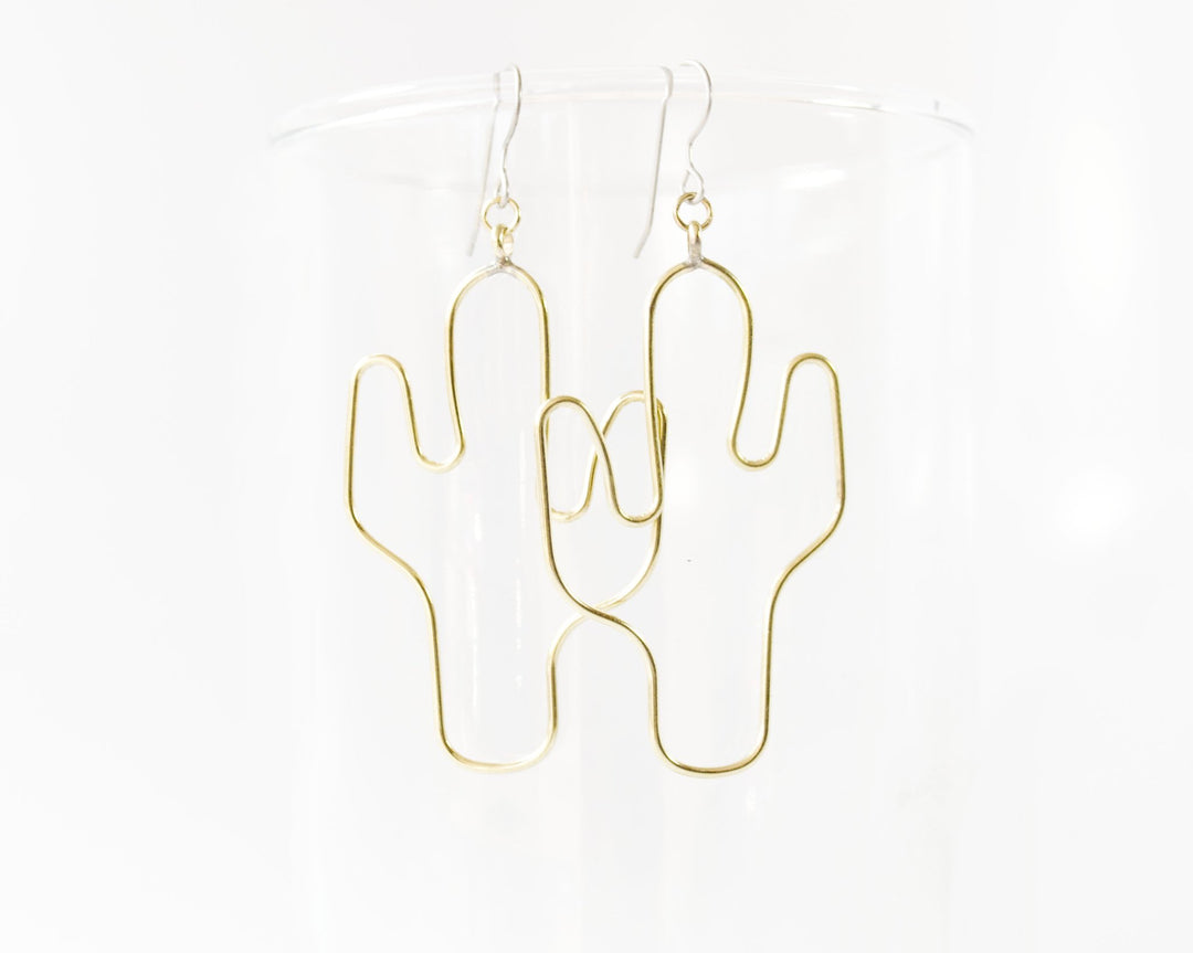 Cactus Dangle Earrings
